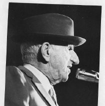 Jimmy Durante in Sacramento, 1970