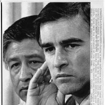 Brown and Cesar Chavez