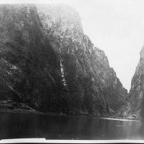 Black Canyon damsite looking downstream