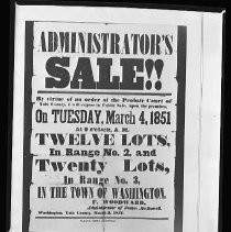 Administrator's Sale
