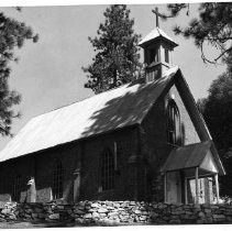 View of St. Patrick's Catholic Church in Murphys, Calaveras County