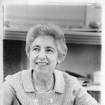 Sema Levinson, director of the Family Service Agency of Sacramento, in her office