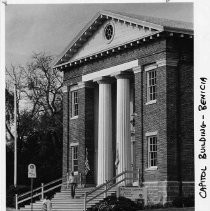 Restored California State Capitol building at Benicia