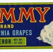 Chummy Brand California Grapes