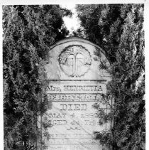 Mountain View Cemetery - tombstone of Mrs. Henrietta Eshington