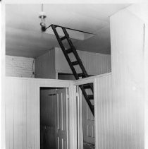 Interior view of the Pioneer Telegraph Building at 1015 2nd Street in Old Sacramento