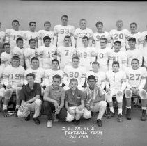 Don Julio Jr. High School Football Team 1963