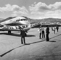 AirCal Jet Welcomed at Lake Tahoe Airport