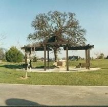 Walerga Park Plaque Dedication: Completed Shade Structure