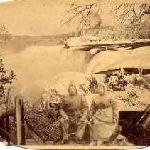 Mr. And Mrs. William Calder at Niagara Falls