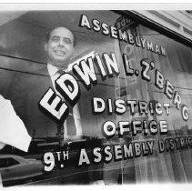 California State Assemblyman, Edwin L. Z'Berg