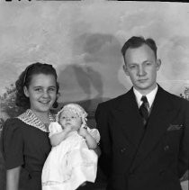 Mr. and Mrs. Rider and Baby