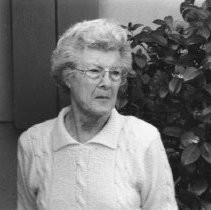 Unknown elderly woman