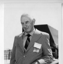 Vernard B. Hickey, the former athletic director at UCD and former mayor and city council member for the city of Davis. He is attending his 50-year reunion at Washington State University