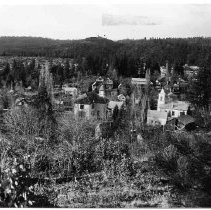 Wide view of the village of Dutch Flat