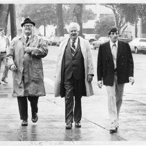 California State Senator Randolph Collier (center). The other two are not identified