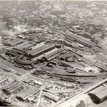 Aerial View of Railyards