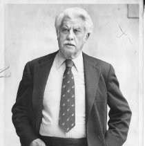 Irving P. Krick, American meteorologist and inventor; 3/4 length portrait