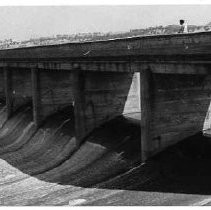 Pardee Dam spillway