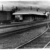 View of the Southern Pacific's Depot at Chico, CA