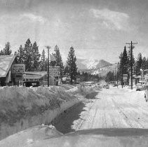 Snow Bank in South Lake Tahoe