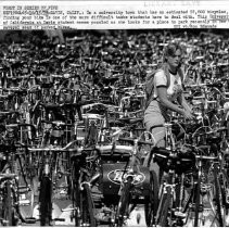 UC Davis bicycle lot