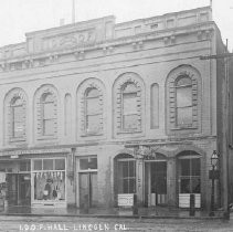 Odd Fellows Hall in Lincoln, California