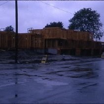 View showing the construction of Governor's Square Apartment complex at 1451 3rd Street