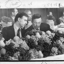 Gov. Jerry Brown with John V. Diepenbrock