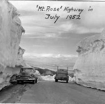 Mount Rose Highway July 1952