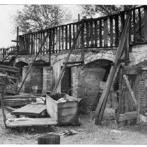 Old entrances under I Street