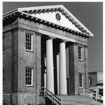 Photo taken after restoration of the state capitol building in Benicia, California, Solano County