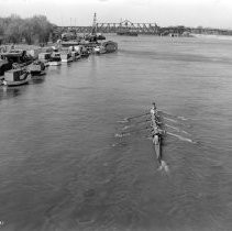 Rowing Crew on the Sacramento River