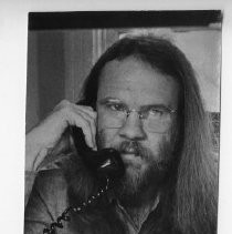 Don Juhl, director of the Aquarian Effort, a drug detox and treatment program, on the phone