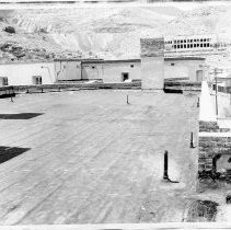 Photograph of roof of a building in Jerome, Arizona