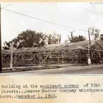 Weaver Tractor Company under construction