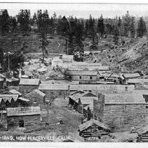 View of Placerville, first known as "Hangtown", California State Landmark #475 El Dorado County