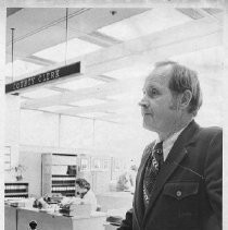 William N. Durley Sacramento County Clerk at the counter