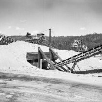 Sand and gravel operation, Tahoe City, Lake Tahoe