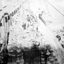 Construction of Head Dam, Folsom