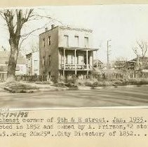 View of the northeast corner of 9th & E Streets