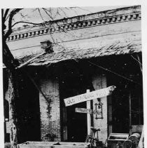 Old Trading Post, originally the Peter Ferguson Saloon, built about 1856