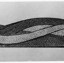 Sketch of proposed recycled glass sculpture