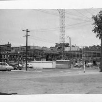 Exterior view of new California State Office Buildings under construction