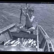 Boy with fish