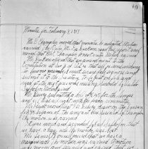 San Juan Social and Improvement Club Meeting Minutes