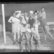 High school students dressed in costume for a skit. Grant Union High School