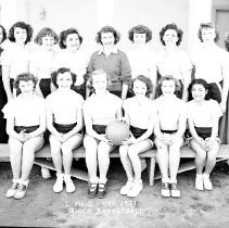 Ethel Phillips School Girls Basketball Team 1951