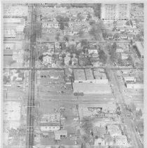 Aerial View of Sacramento Redevelopment