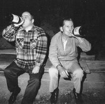 Two Men Drinking